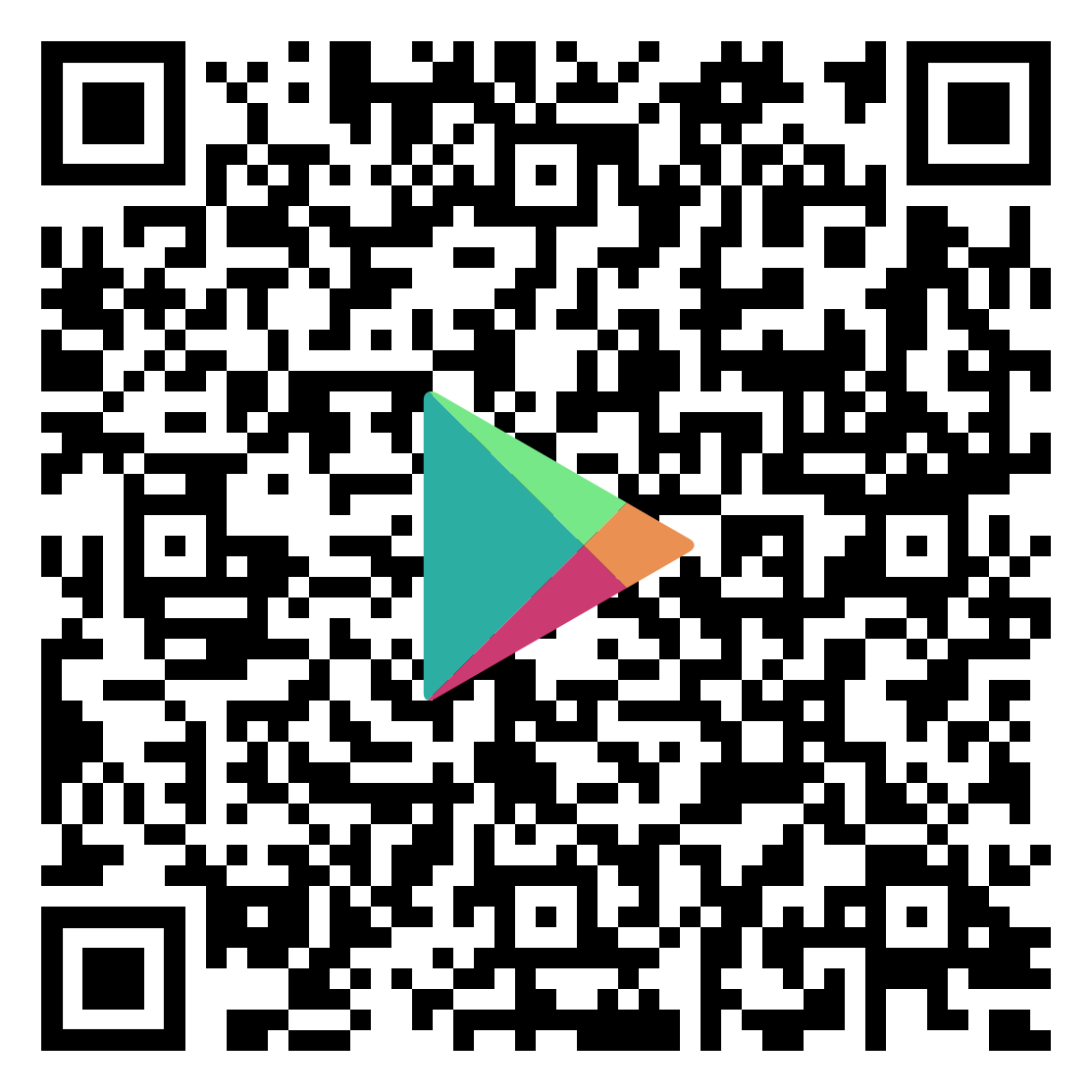 QR Code Play Store